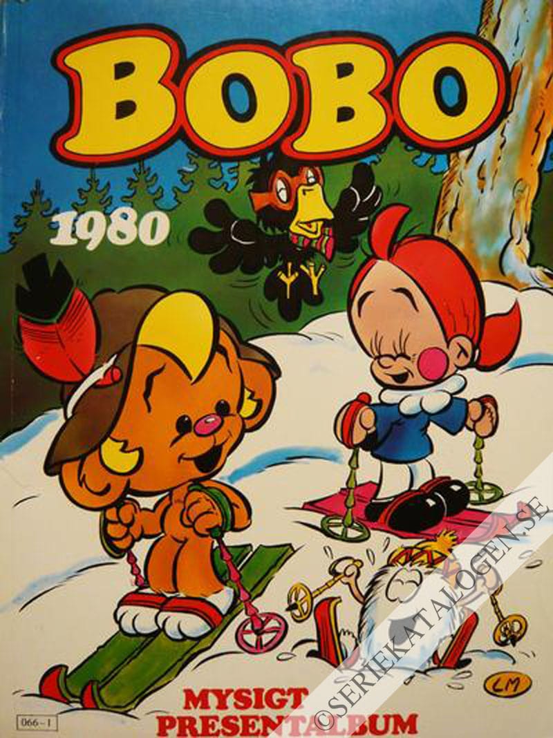 Framsida på Bobo Mysigt presentalbum (1979)