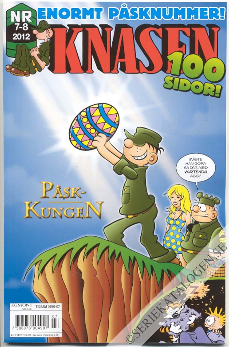 Framsida på Knasen #7-8 (2012)