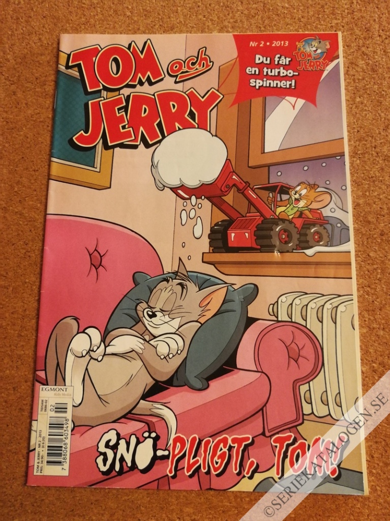 Framsida på Tom & Jerry #2 (2013)