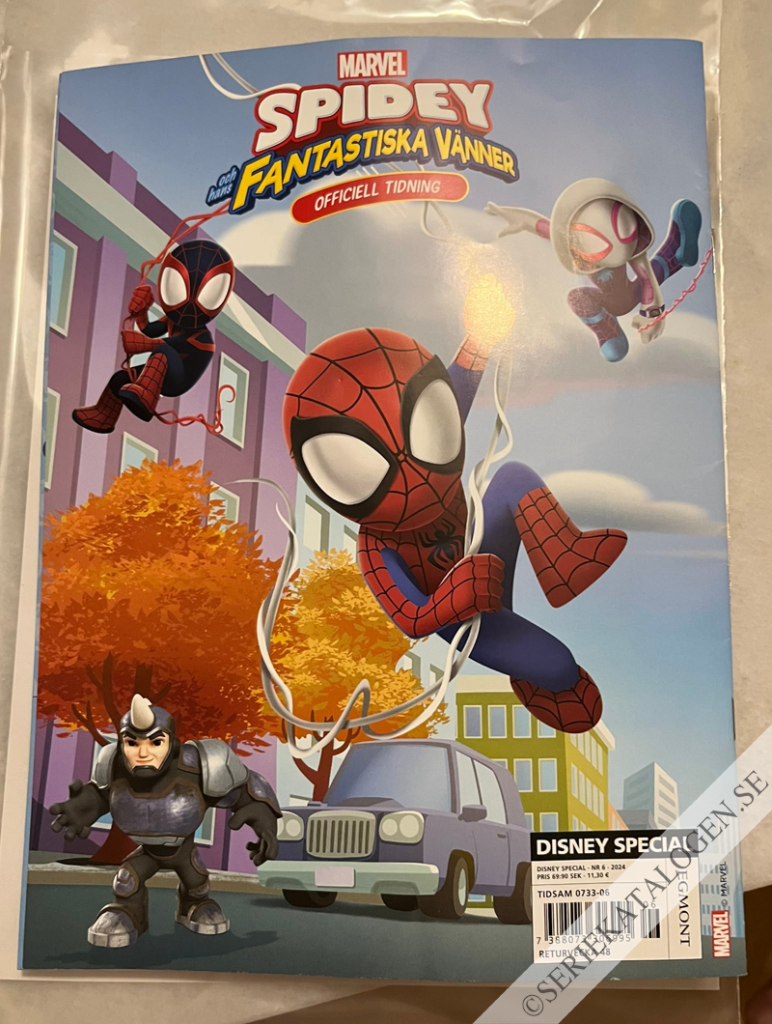 Baksida på Spidey och hans fantastiska vänner (2024)
