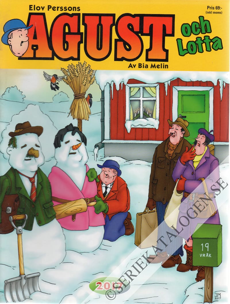 Framsida på Agust # (2017)