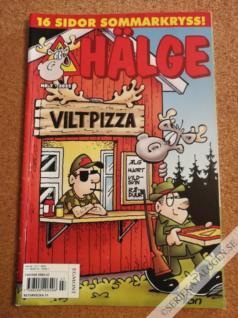 Framsida på Hälge #7 (2022)