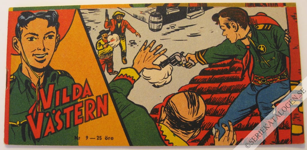 Framsida på Vilda Västern #9 (1955)