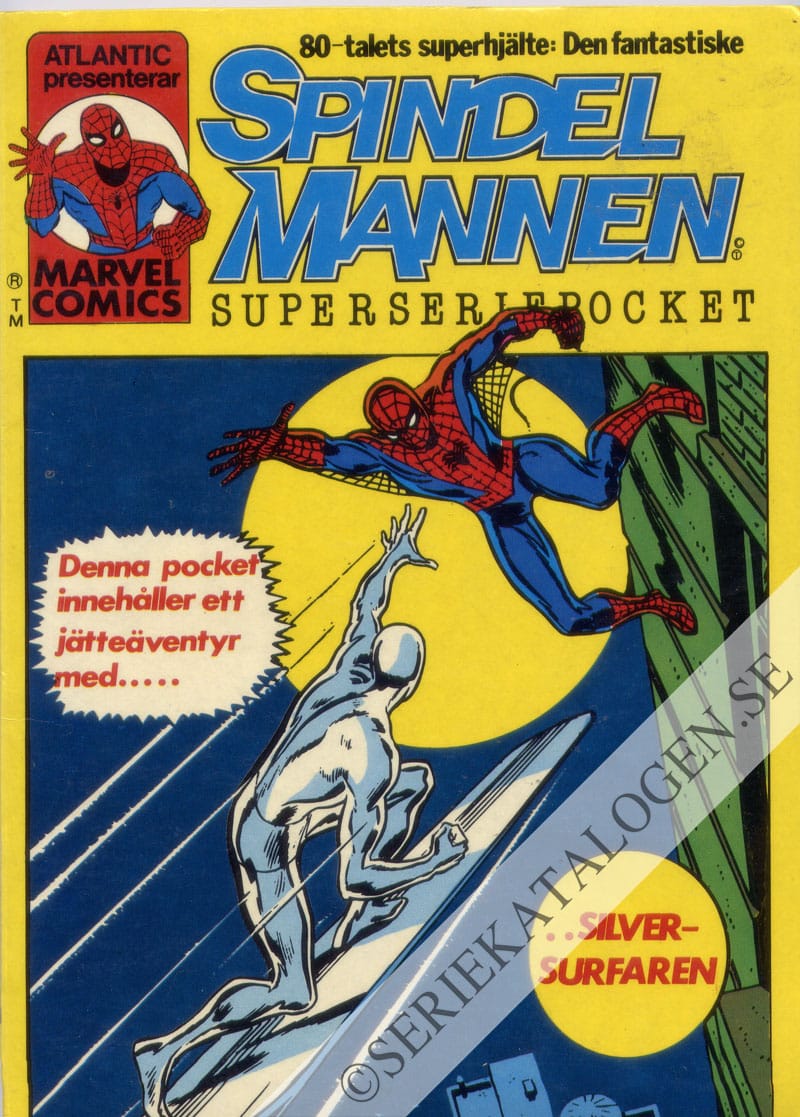 Framsida på Spindelmannen Superseriepocket #5 (1980)