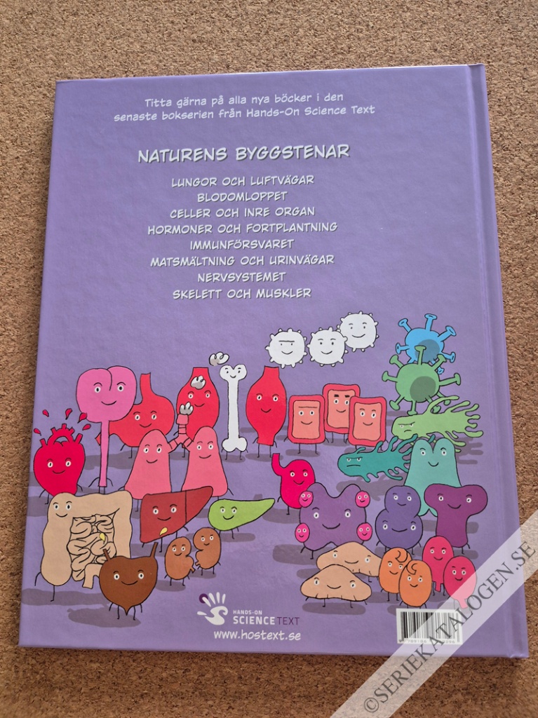 Baksida på Skelett och muskler (2014)
