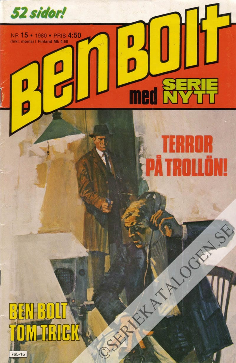Framsida på Serie-Nytt #15 (1980)