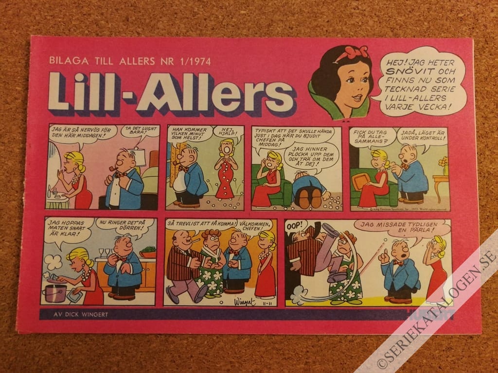 Framsida på Lill-Allers #1 (1974)