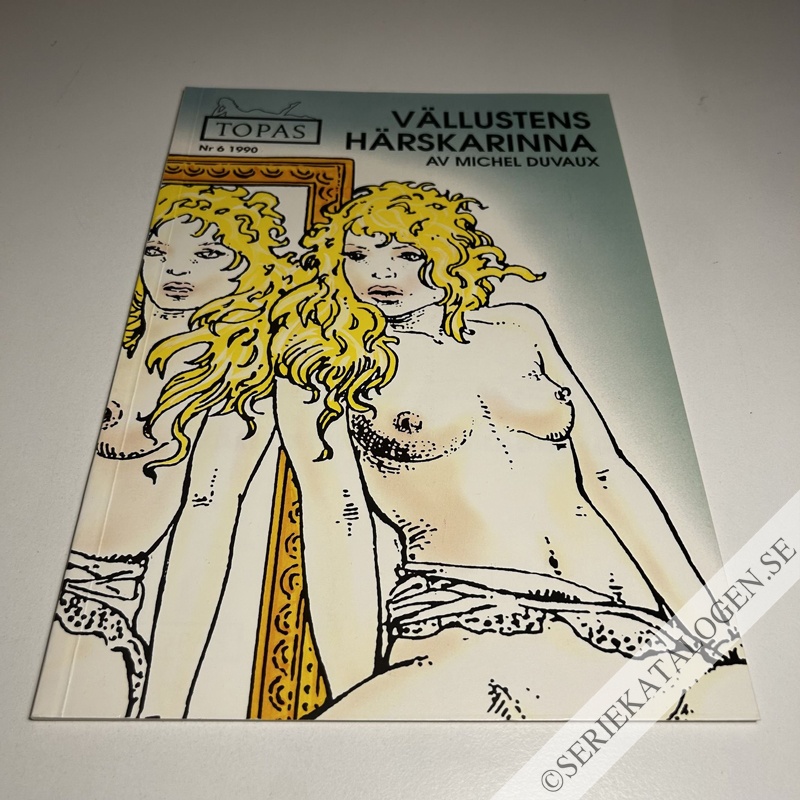 Framsida på Topas Vällustens härskarinna (1990)