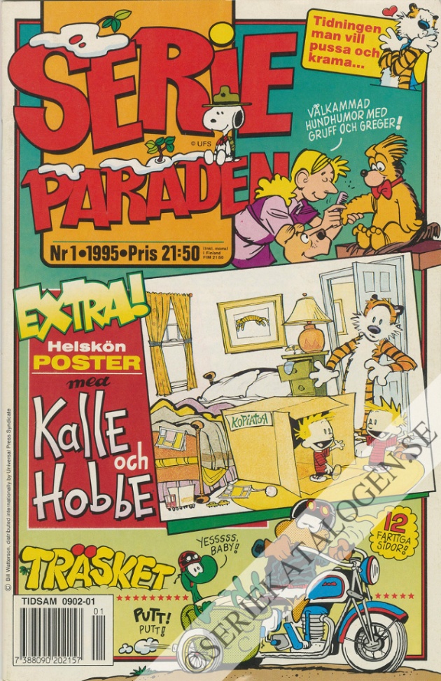 Framsida på Serie-paraden #1 (1995)