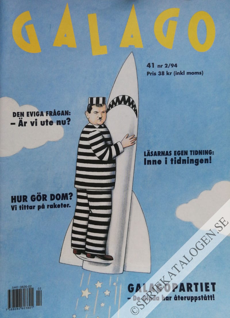 Framsida på Galago #2 (1994)
