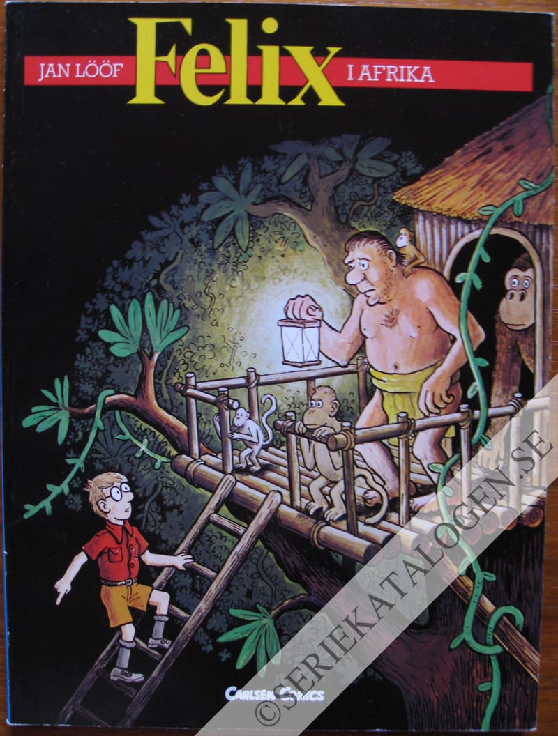 Framsida på Felix Felix i Afrika (1991)
