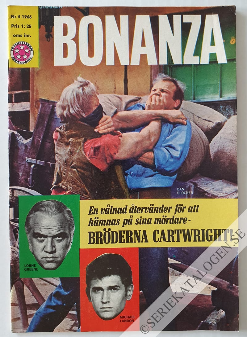 Framsida på Bonanza #4 (1966)