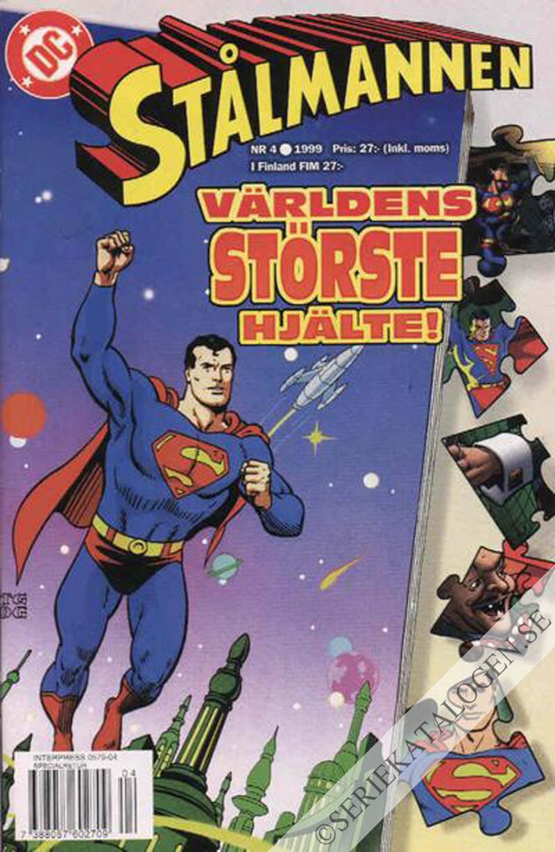 Framsida på Super-äventyr #4 (1999)