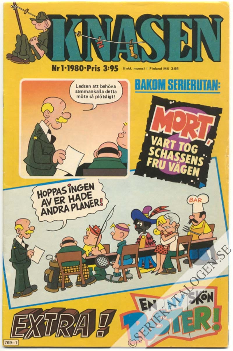 Framsida på Knasen #1 (1980)