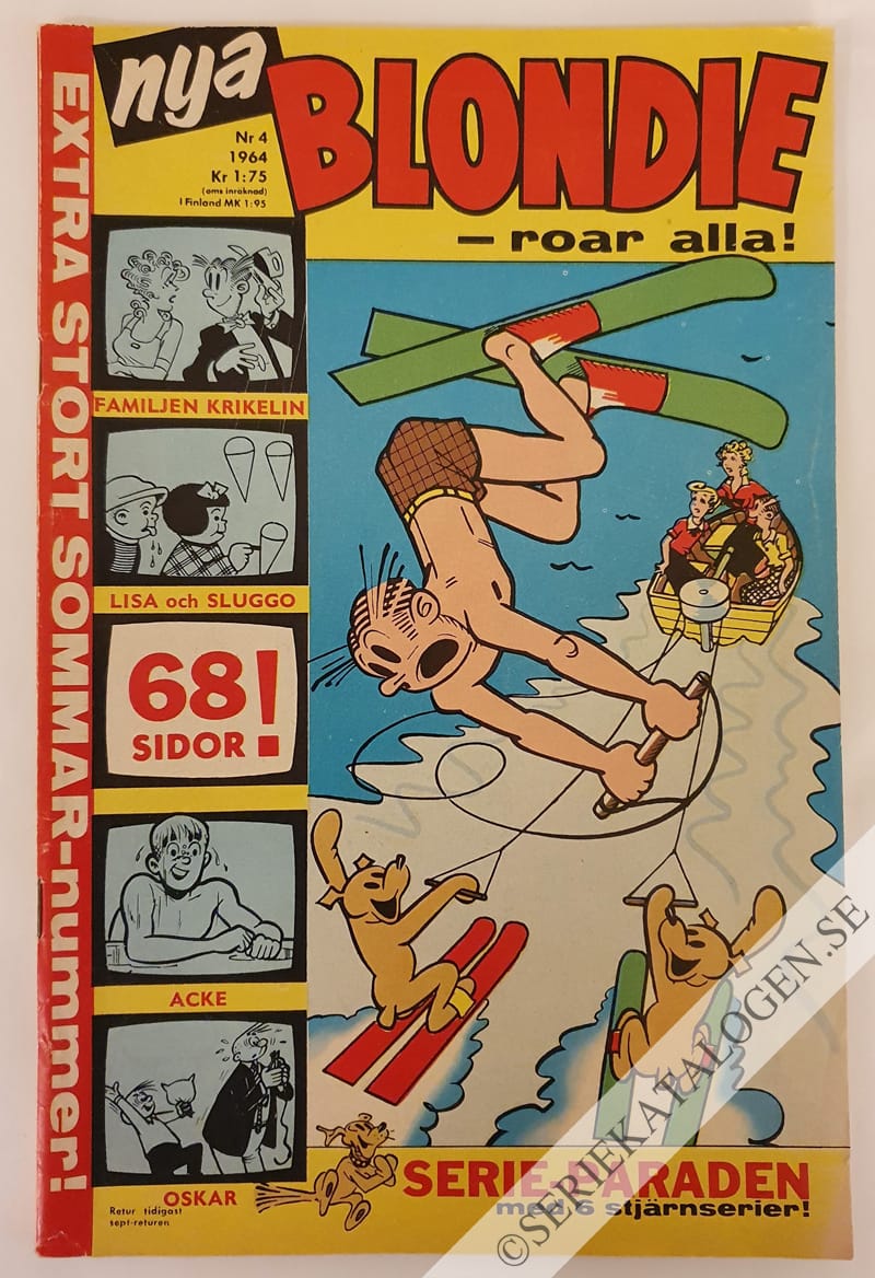 Framsida på Blondie #4 (1964)