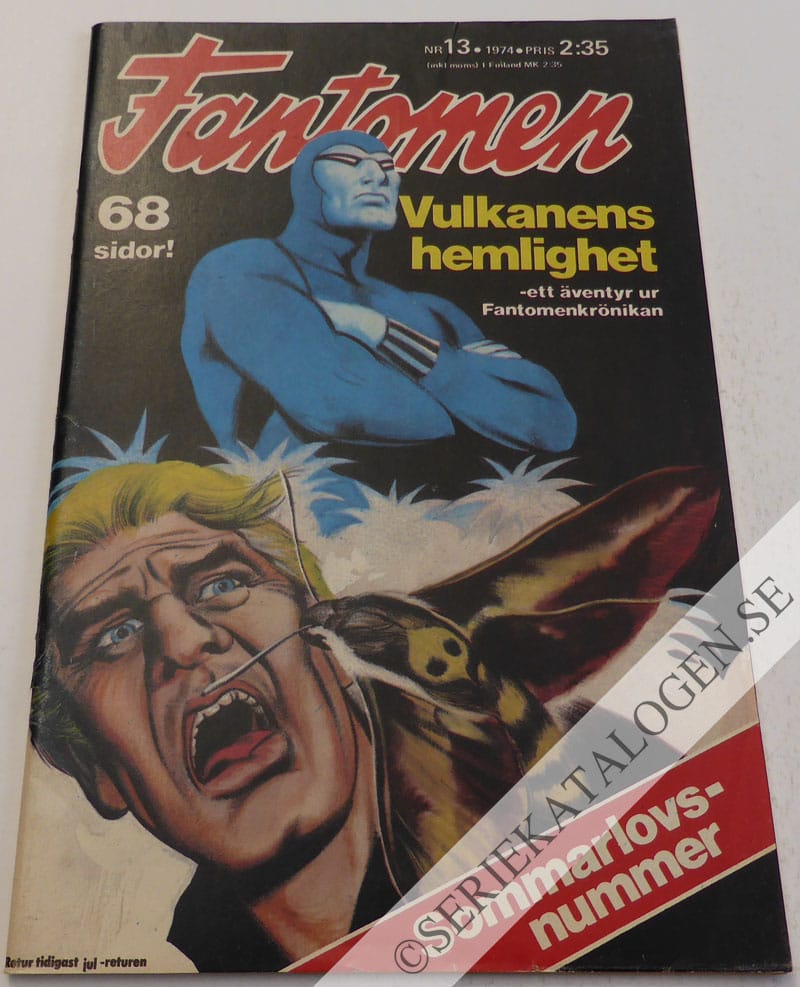 Framsida på Fantomen #13 (1974)