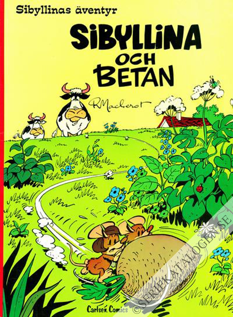 Framsida på Sibyllinas äventyr Sibyllina och betan (1980)