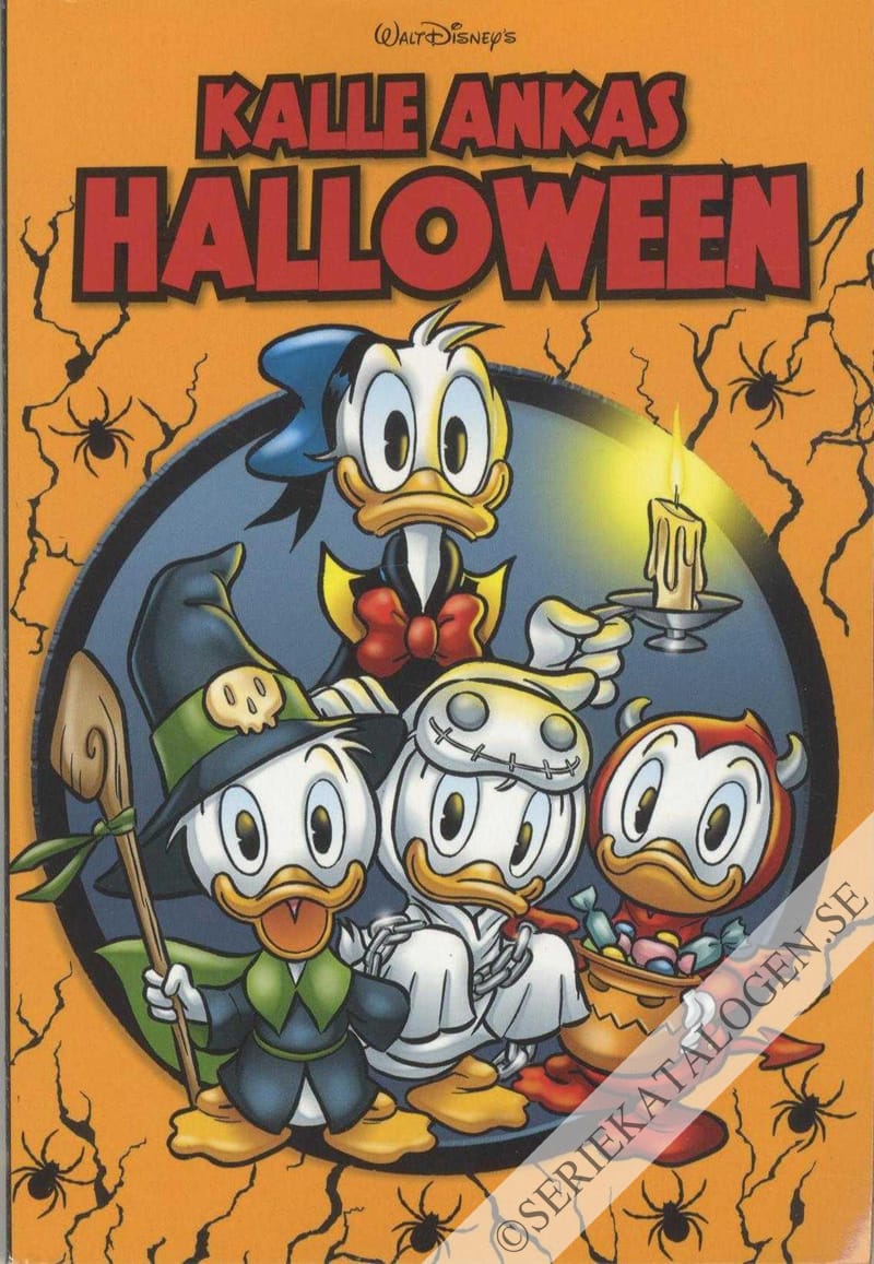 Framsida på Ankeborgs samlarpocket Kalle Ankas Halloween (2022)