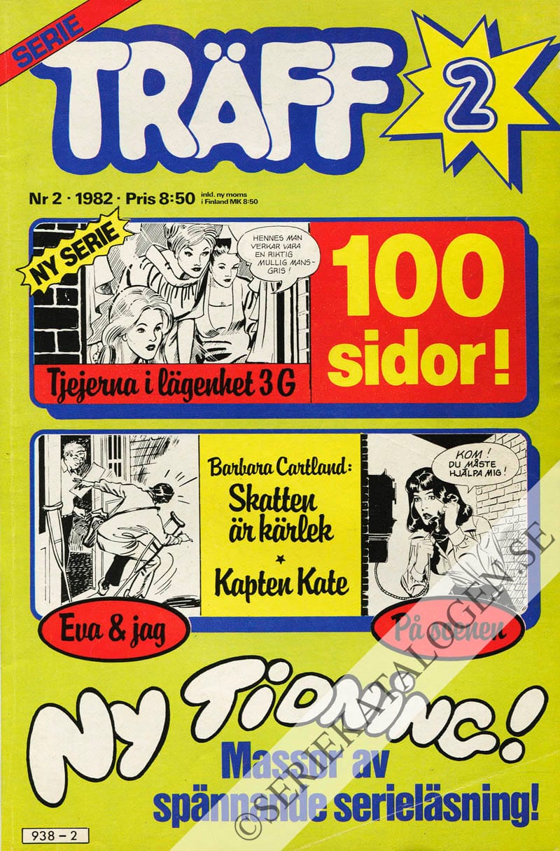 Framsida på Serieträff #2 (1982)