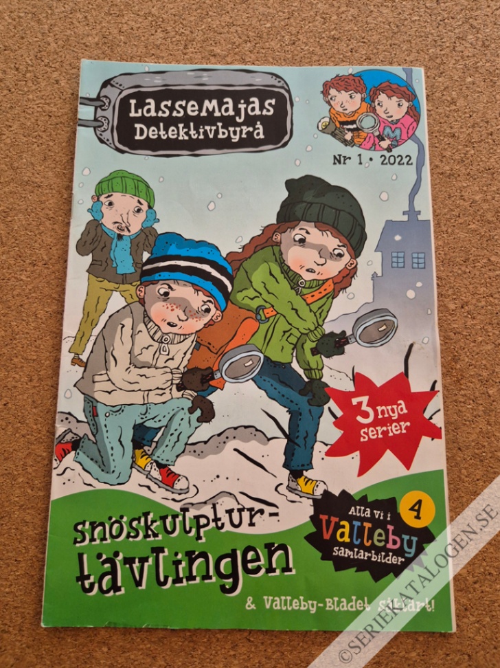 Framsida på LasseMajas detektivbyrå #1 (2022)