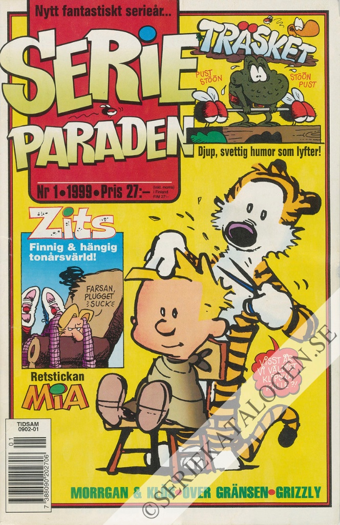 Framsida på Serie-paraden #1 (1999)