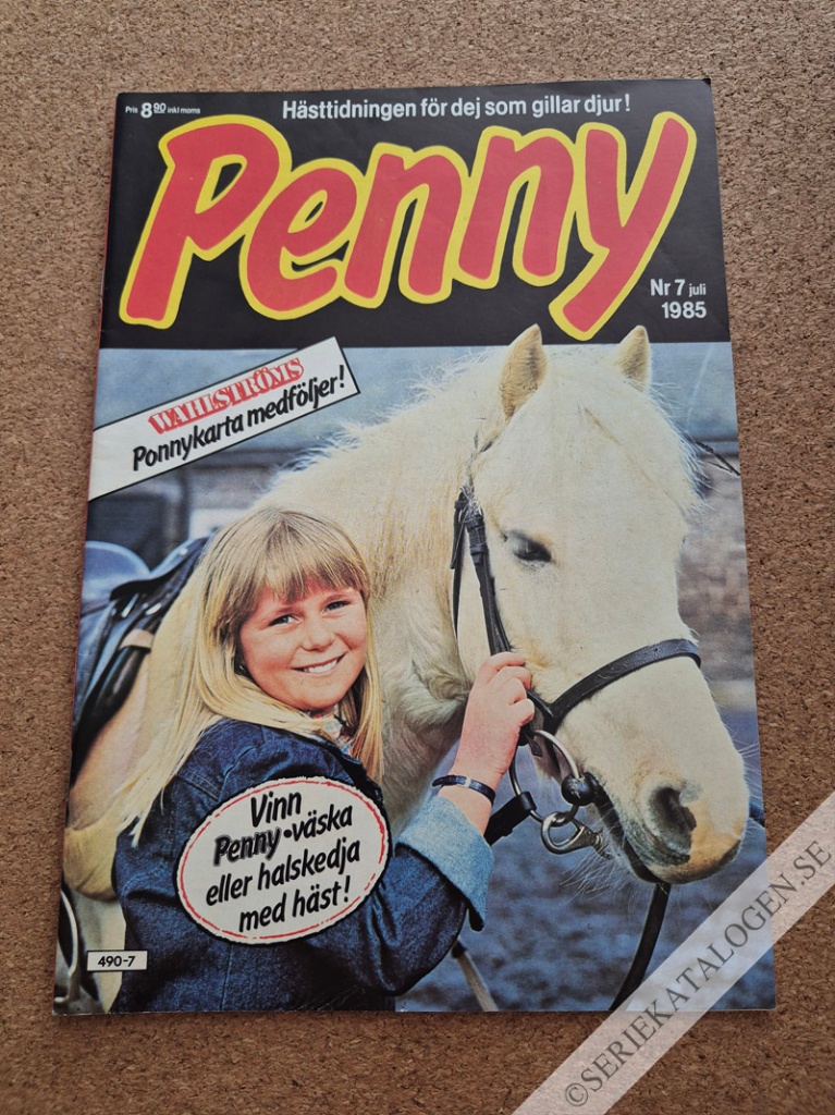 Framsida på Penny #7 (1985)