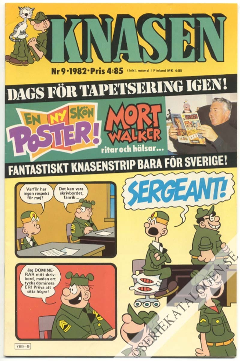 Framsida på Knasen #9 (1982)