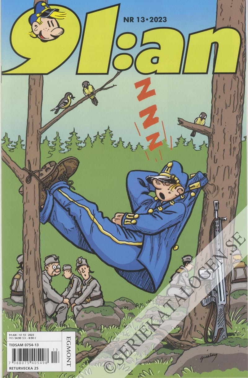 Framsida på 91:an #13 (2023)
