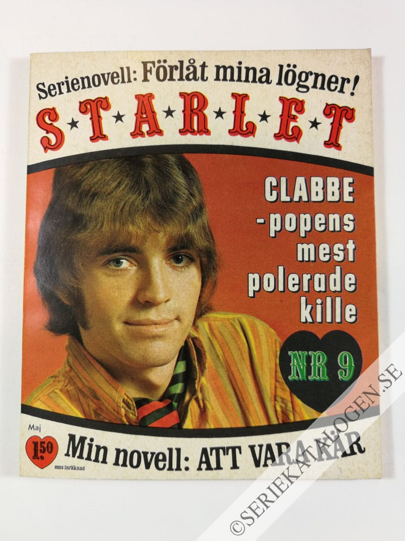 Framsida på Starlet #9 (1968)