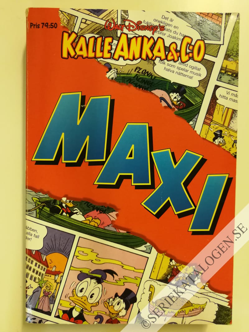 Framsida på Kalle Anka & C:o maxi # (1999)