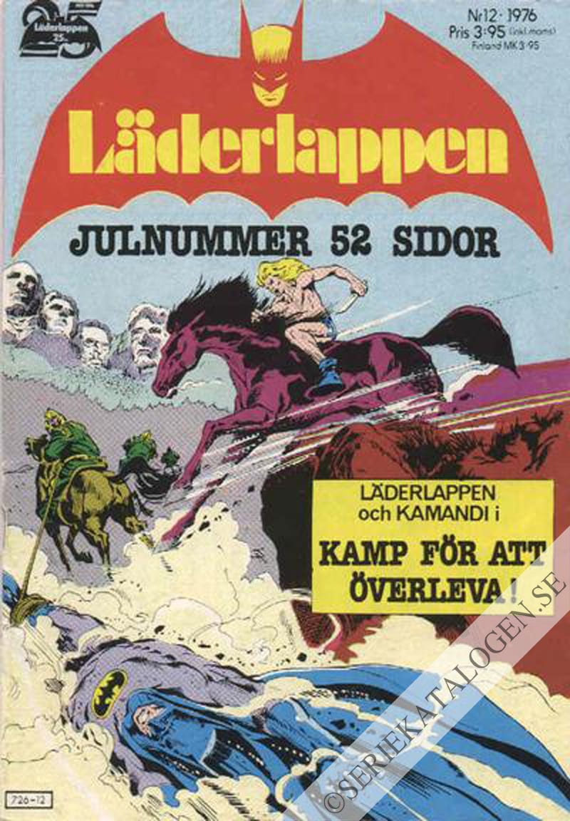 Framsida på Läderlappen och Robin #12 (1976)