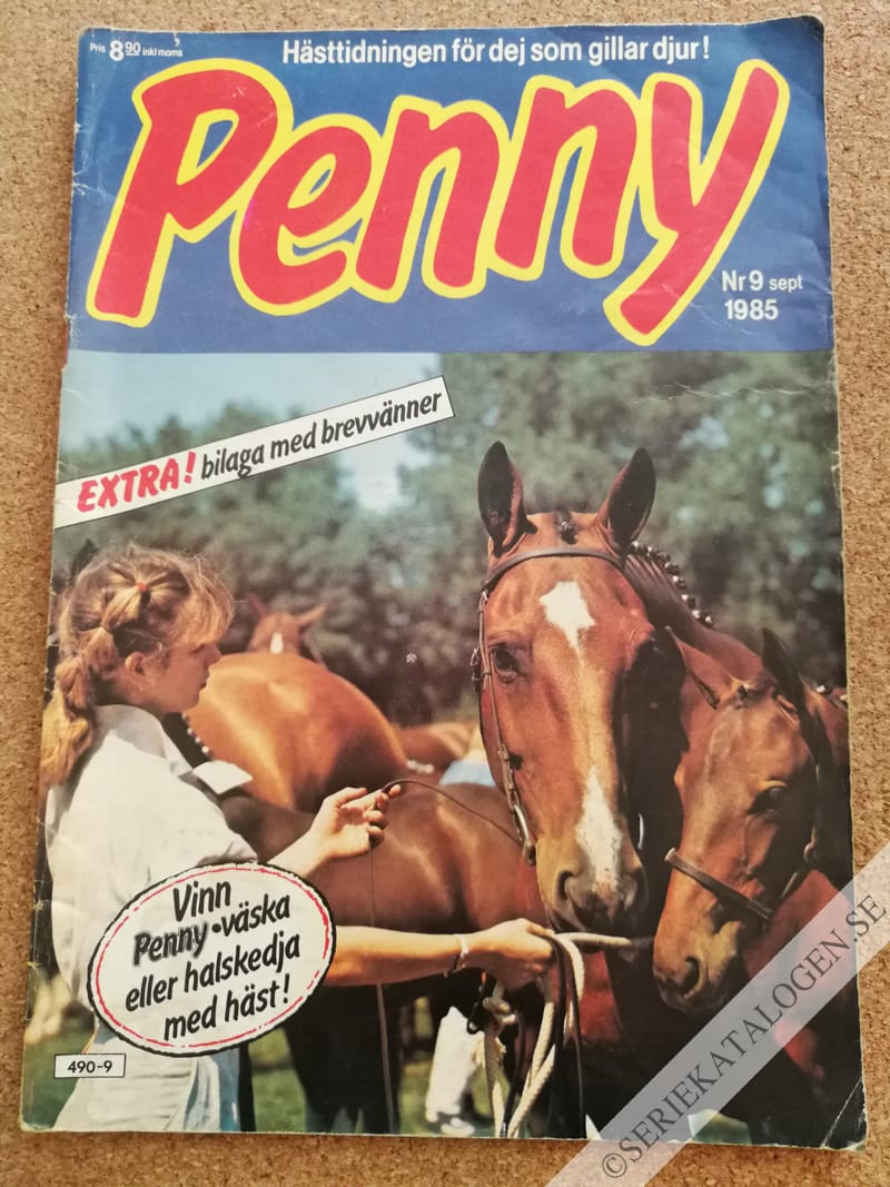 Framsida på Penny #9 (1985)
