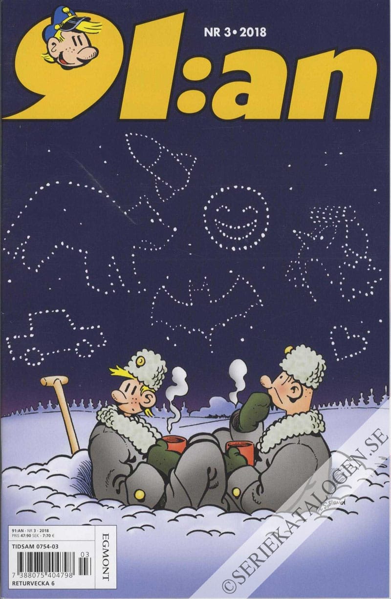 Framsida på 91:an #3 (2018)