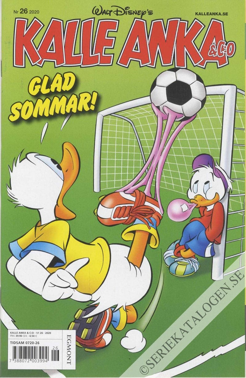Framsida på Kalle Anka & C:o #26 (2020)