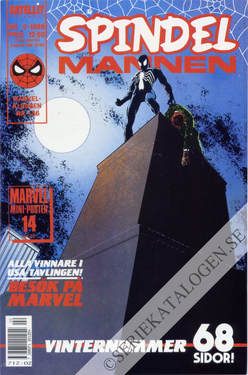 Framsida på Spindelmannen #2 (1989)