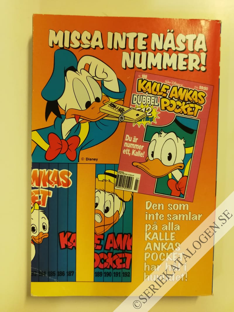 Baksida på Sista skriket, Kalle! (1995)