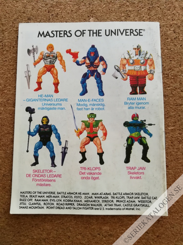 Baksida på Spikor slår till! (1984)