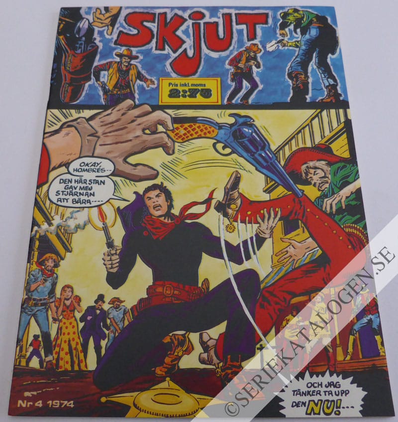 Framsida på Skjut #4 (1974)