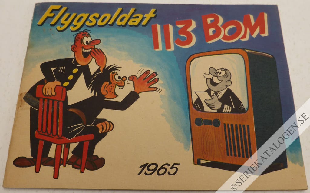 Framsida på Flygsoldat 113 Bom # (1964)