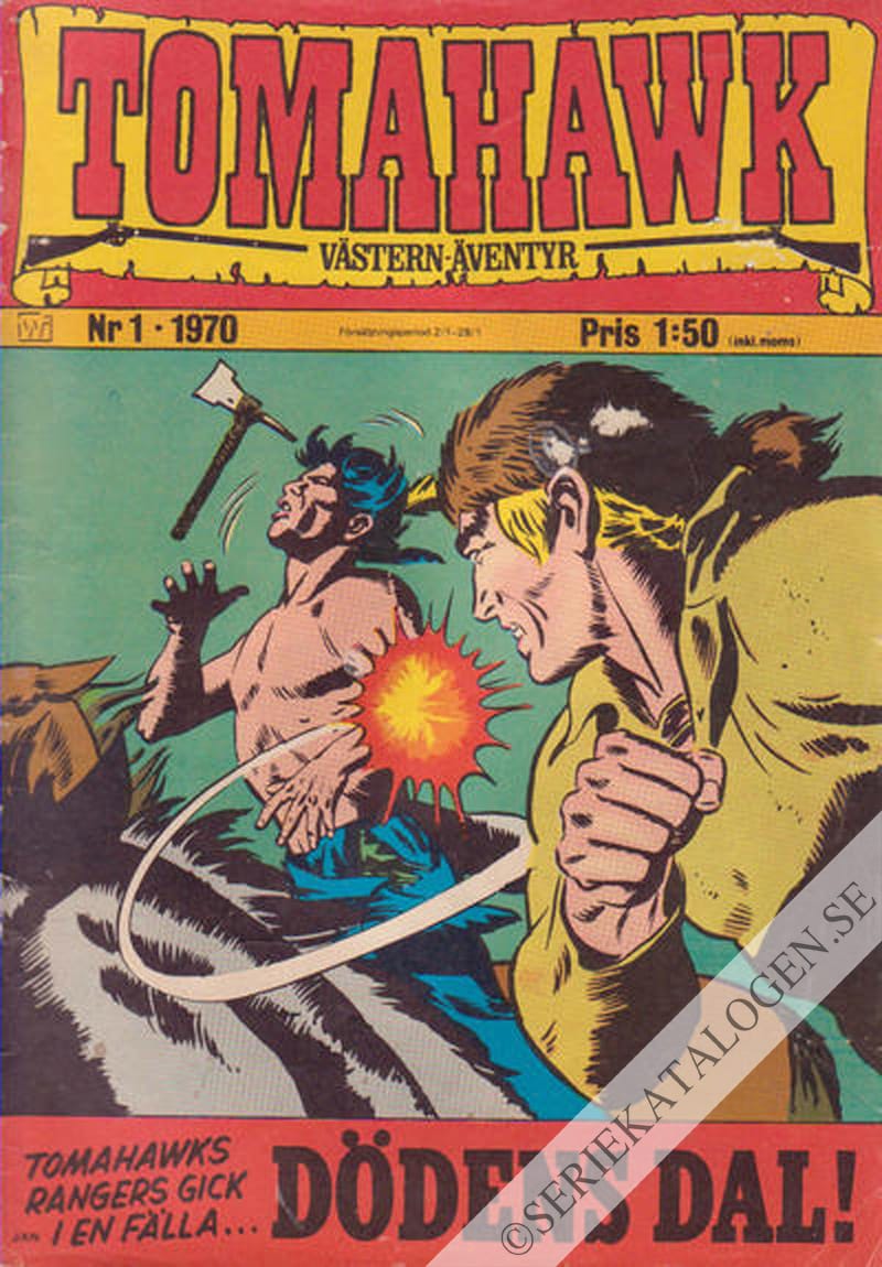 Framsida på Tomahawk #1 (1970)