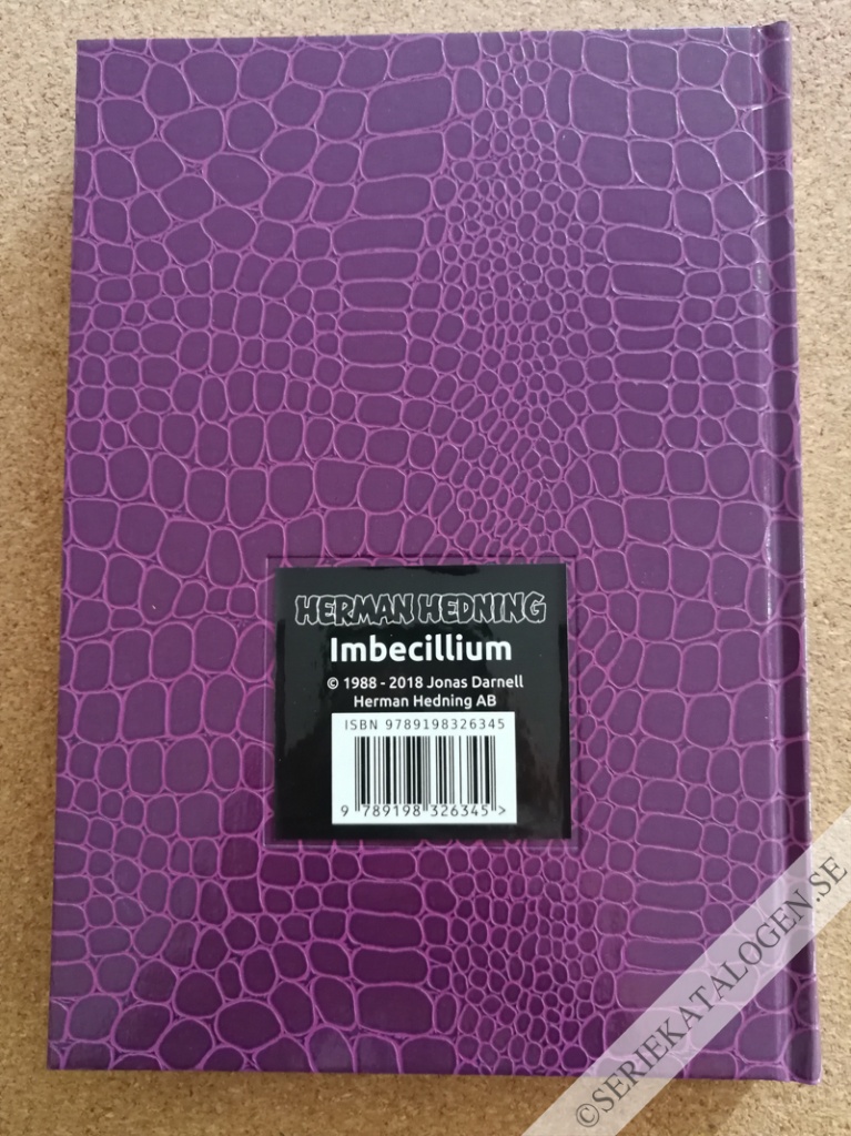 Baksida på Imbecillium 2004-2007 (2018)