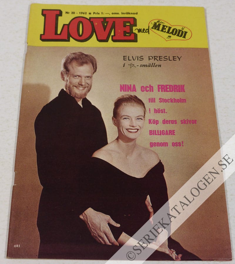 Framsida på Love! #20 (1962)