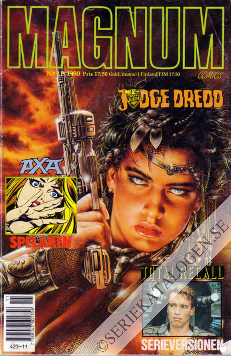 Framsida på Magnum comics #11 (1990)