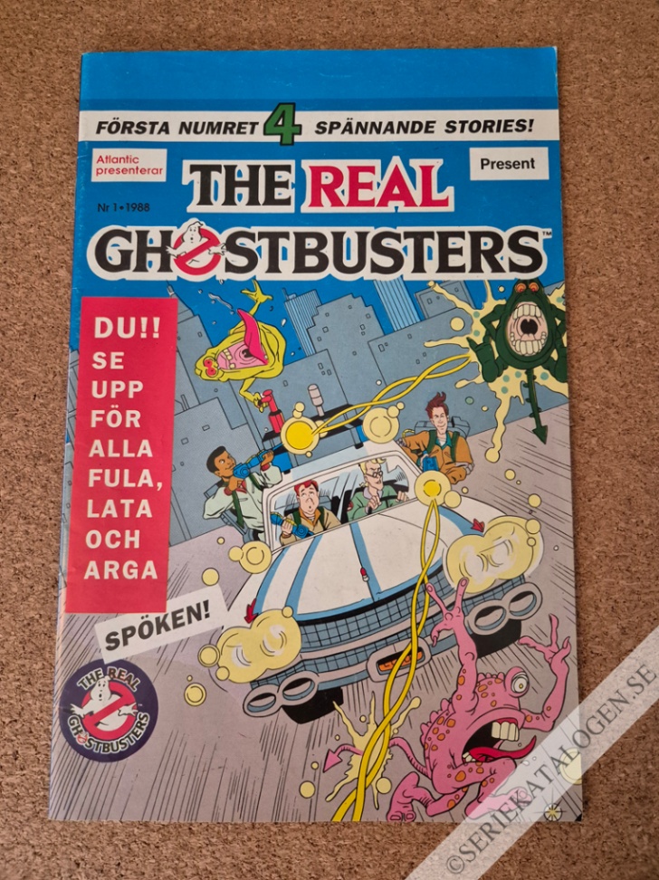 Framsida på The real Ghostbusters #1 (1988) (variant)