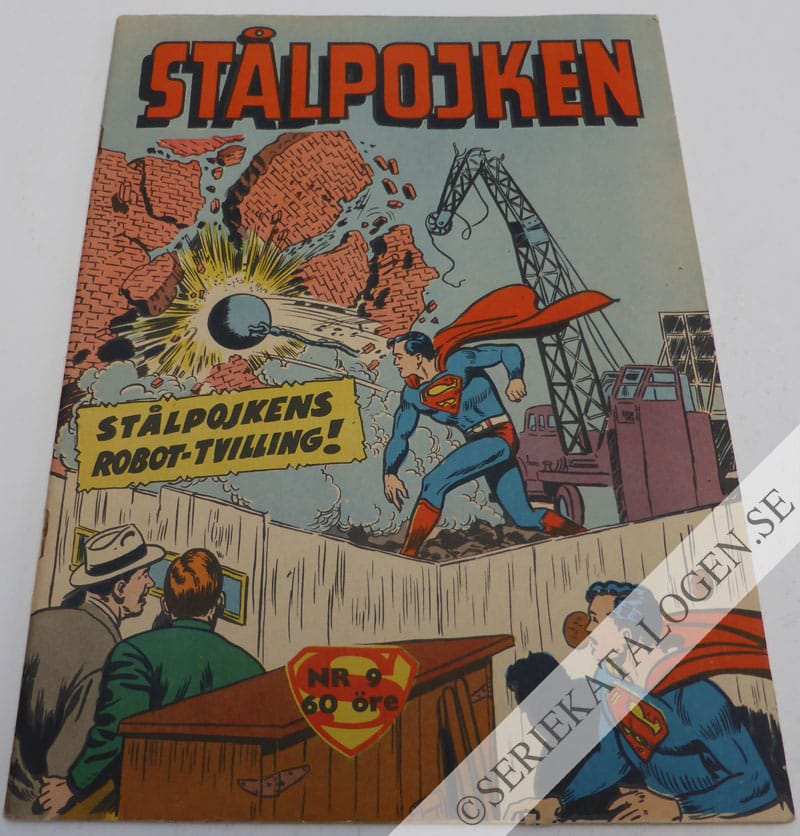 Framsida på Stålpojken #9 (1959)