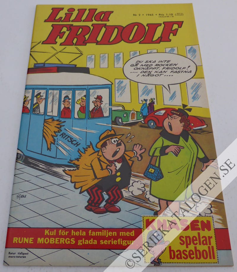 Framsida på Lilla Fridolf #2 (1965)