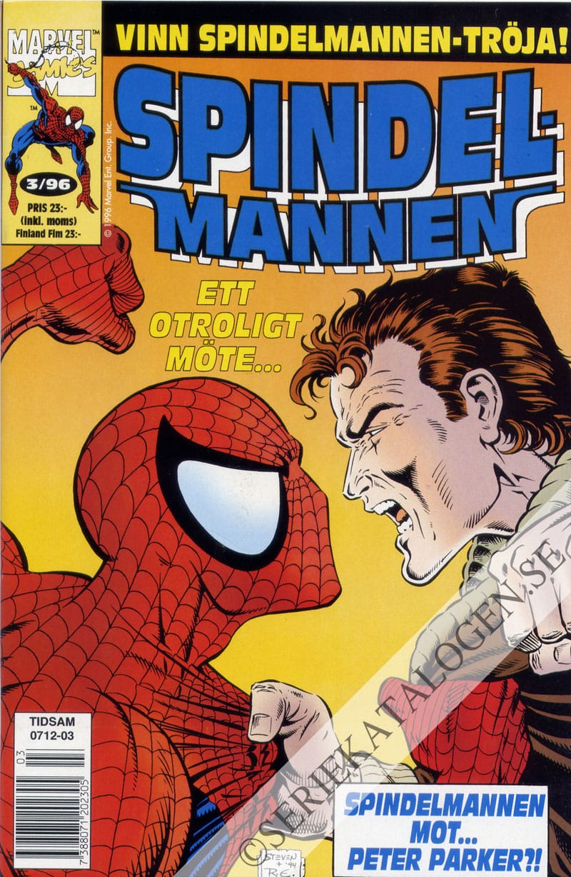 Framsida på Spindelmannen #3 (1996)