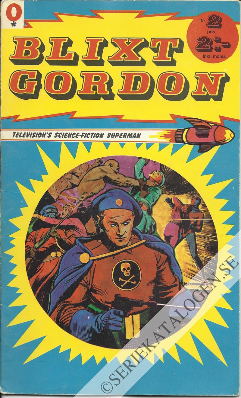 Framsida på Blixt Gordon #2 (1973)