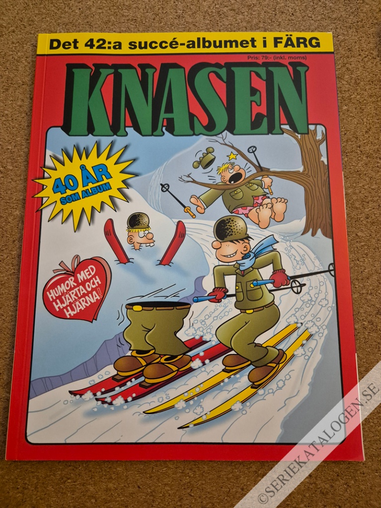 Framsida på Knasen Det 42:e succéalbumet i färg (2018)