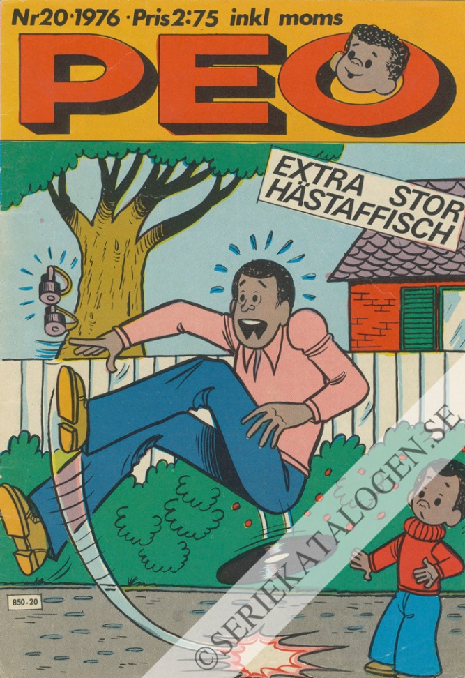 Framsida på Peo #20 (1976)